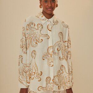 Off-White Octopus Fun Euroflax™ Premium Linen Shirt